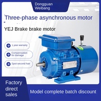 Moteur asynchrone triphasé à frein électromagnétique GB, bobine en cuivre pur, frein à coupure de courant vertical/horizontal, moteur inverseur