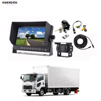 7 Inch Lcd Monitor with Av Input Stand Alone HD Monitor with 3 Video&2 Audio Input and U Shaped&fan Metal Bracket Optional