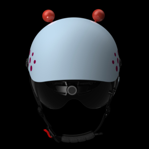 Casque de motocross élégant pour jeunes avec un design d'apparence cool - Product Image 1