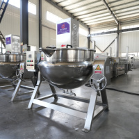 Bouilloire électrique antiadhésive haute pression 300L 380V pour la cuisson des adhésifs et des résines