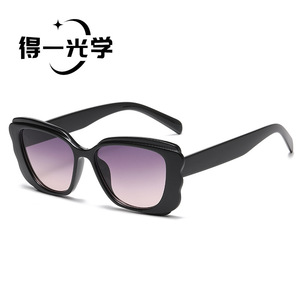 De Yi <b>Optics</b> Butterfly Frame Sunglasses Black UV400 Unisex Outdoors Fashion - Product Image 1