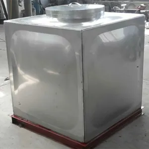 Réservoir d'eau de haute qualité usine 10m3, petit tour de refroidissement