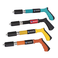 Pistolet à clous manuel silencieux en acier inoxydable pour bricolage industriel, poignée en plastique, haute efficacité, outil manuel pour la construction, OEM facile à utiliser