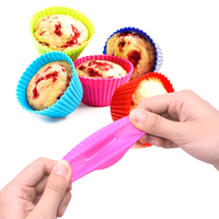 Großhandel hitze beständige Kuchen form Silikon wieder verwendbare Kuchen form Backen Gebäck Werkzeuge für Kuchen Dekorieren