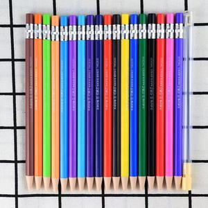 Ensemble de crayons de couleur à base d'huile sans aiguiseur avec mine remplaçable - Product Image 3