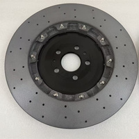 Jekit 405*34mm Cakram Keramik Karbon Floating Center untuk Mercedes G63