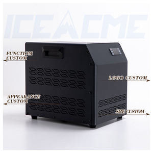 Özel 0.3hp Paslanmaz Çelik Kompresörlü Küçük Su Soğutucu Wi-Fi 110/220V <span class=keywords><strong>Mini</strong></span> Buz Banyosu İç ve Dış Mekan Kullanımı İçin - Product Image 3