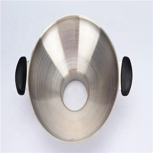 Widget de cocina de acero inoxidable, filtro de embudo de doble asa para aceite, líquidos, condimentos, salsa de mermelada - Product Image 6