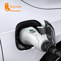 Câble Feyree V2L pour voiture électrique, prise de décharge latérale, chargeur EV Type 2 16A, prise EU, station d'alimentation extérieure, nouveau (version améliorée)