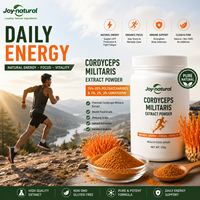 Extrait de Cordyceps Militaris en poudre 15%-20% Polysaccharides & 1%, 2%, 3% Cordycepine, qualité alimentaire, origine Zhejiang