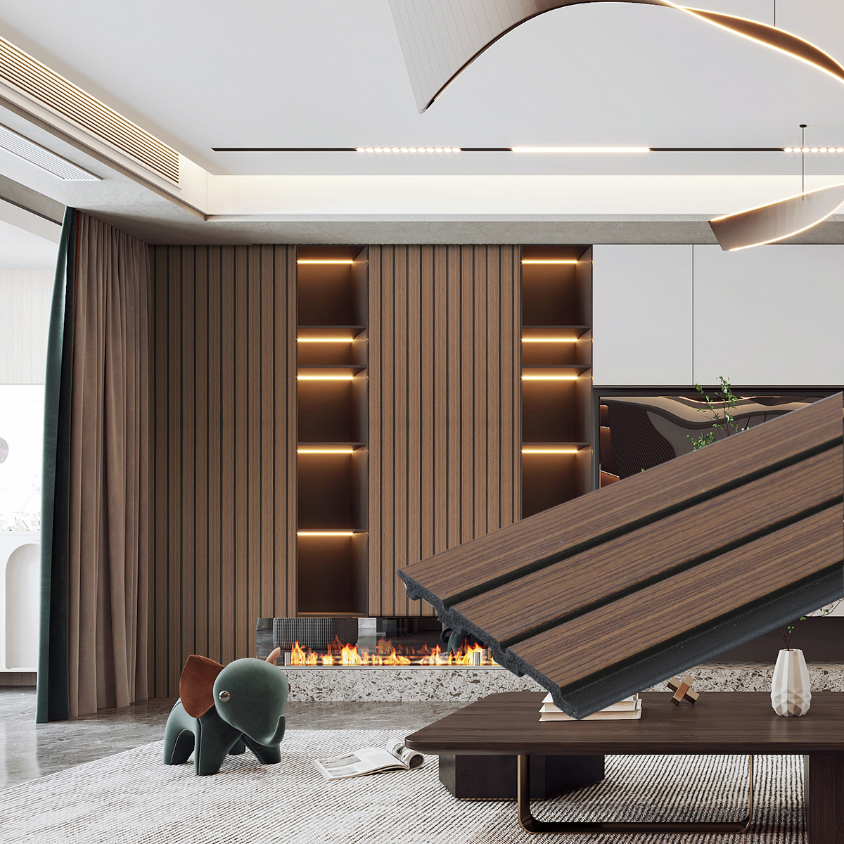 ps wall panel decorative