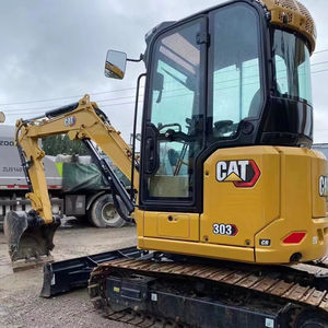 Excavadora Caterpillar 303 de 3 Toneladas de Peso Operativo, Motor Cummins Esencial, Bomba Caterpillar, Embalaje EPR Francia Cat 303 - Product Image 1