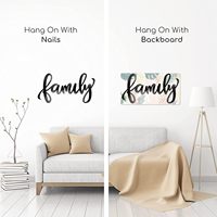 Plaque murale décorative en bois rustique durable Tailai sur le thème de l'amour pour la décoration de la maison