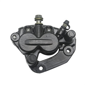 Pinza de Freno Delantera para Motocicleta SCL-2013120635, de Alta Calidad, en Acero Inoxidable Negro, Nueva, para DISCOVE 125 - Product Image 6