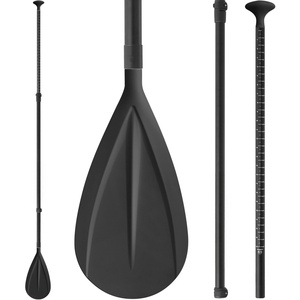 Vente en gros de pagaies à stand up <span class=keywords><strong>paddle</strong></span> portables en fibre de verre à 3 sections, manche réglable de 161 à 221 cm pour planches de SUP gonflables - Product Image 1