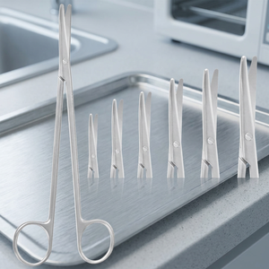 Ciseaux chirurgicaux et de dissection METZENBAUM, manuels, en acier inoxydable, instrument médical certifié CE - Product Image 3
