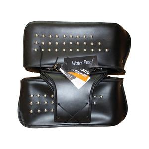 Alforja de cuero para bicicleta de montaña, alforja de moto, biciclo, resistente al agua, último estilo - Product Image 2