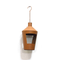 MR Modern Intérieur-Extérieur Jardinière suspendue au mur et au plafond Pot de fleur en métal pour jardin d'herbes pour usage intérieur et extérieur