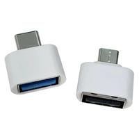 Adaptateur USB C vers USB 3.0/2.0 pour ordinateur portable MacBook Pro 2020/19 iMac 2021-Charge et transfert de données Sortie CC