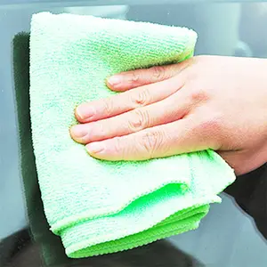 40 × 40 Wholesale Colorful Car Detailing 100% Microfiber Micro繊維Cleaning Cloth Microfiber Towels