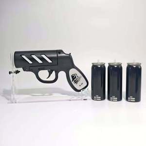 Aérosol de défense personnalisable en forme d'ours, fabriqué en Chine, jet continu direct, portée de 3 m, pour la protection en camping et en randonnée - Product Image 1