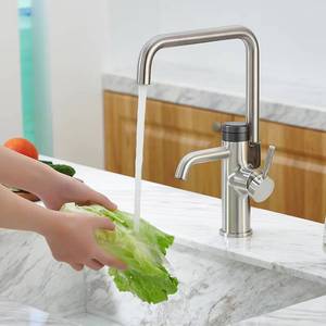Robinet de cuisine 4 voies avec affichage de la température, chauffage RO et eau filtrée bouillie - Product Image 2