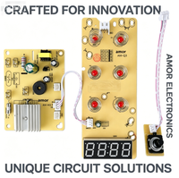 Kit de Control Principal de PCB Completo y Duradero AM-Q3-SMT, Anti-Sobretensión de 2KV, 1800-2200W, Repuestos para Cocina Infrarroja