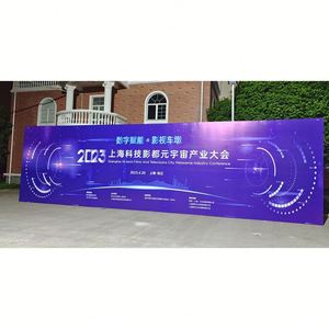 Lona de Vinilo PVC para Publicidad, Impresión a Todo Color, de Gran Tamaño, Resistente para Exteriores, para Colgar en Cercas - Product Image 3
