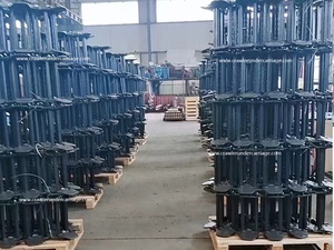 مسار فولاذي من نوع اللوح مع وسادات مطاطية للإطارات مقاس 10-16.5 و12-16.5 و14-17.5 للودر ذو العجلات الانزلاقية - Product Image 4