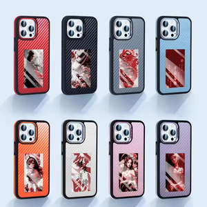 NFC Hiển Thị Thông Minh E Ink Màn Hình Điện Thoại Trường Hợp Không Thấm Nước Tự Làm Điện Thoại Di Động Bìa Đối Với iPhone 13 14 15 Pro Max - Product Image 2