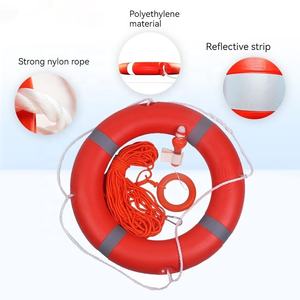 Boya de Vida Marina aprobada por <span class=keywords><strong>SOLAS</strong></span>, boya de seguridad reflectante de plástico para rescate acuático, 2,5 kg - Product Image 5
