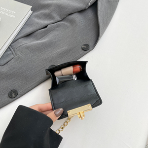 2026 Mini sac de boîte en PU pour femmes avec <span class=keywords><strong>bandoulière</strong></span> en chaîne Design transfrontalier à la mode pour l'Europe et l'Amérique - Product Image 6