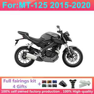 Kit Completo de Carenado para Motocicleta, Compatible con <span class=keywords><strong>Yamaha</strong></span> MT125 <span class=keywords><strong>MT</strong></span>-<span class=keywords><strong>125</strong></span> <span class=keywords><strong>125</strong></span> 2015 2016 2017 <span class=keywords><strong>2018</strong></span> 2019 2020, Kits de Carenado para Carrocería - Product Image 2