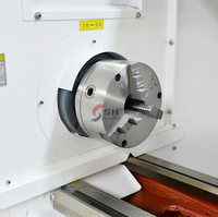 Mini tour à métaux numérique horizontal à usage intensif CK6140 2 axes à broche unique