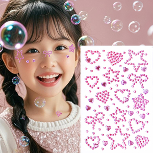 Adesivi con strass con stella del bambino - Product Image 3
