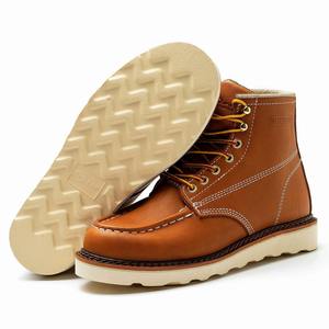 2023 goodyear welt <span class=keywords><strong>scarpe</strong></span> <span class=keywords><strong>antinfortunistiche</strong></span> <span class=keywords><strong>comode</strong></span> e leggere impermeabili popolari stivali da <span class=keywords><strong>uomo</strong></span> con taglio centrale - Product Image 4