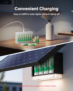 EBL 1300mAh NIMH Pre-Charged 1.2V AA Solar Garden <b>Lights</b> 1200x Times Rechargeable Outdoor Solar Batteries - Product Image 5