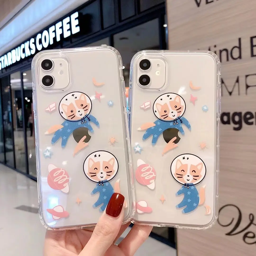 In stock TPU Luxury Phone Case For Iphone 12 Case Air Cushion Air Pressure Custom Printed Phone Case For iPhone X XR 13