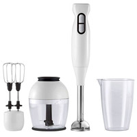 Mixeur Plongeant 1000W/1200W/1400W avec Lames en Acier Inoxydable