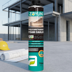 Clear Silicone <b>Expanding</b> <b>Foam</b> Sealant Weatherproof & <b>Waterproof</b> for Glass Windows Doors & Building Use - Product Image 1