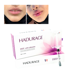 Anti-âge HADURAGE Gel HA Réticulé en Profondeur, Produit de Remplissage Dermique 24mg 1ml/10ml Injectable pour Lèvres et <span class=keywords><strong>Contour</strong></span> <span class=keywords><strong>des</strong></span> <span class=keywords><strong>Yeux</strong></span> - Durée de 6 à 24 Mois - Product Image 4