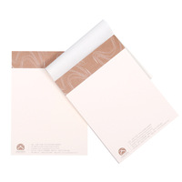 Bloc-notes d'hôtel multicolores mini, autocollants, forme découpée personnalisée, fabricant de bloc-notes, notes adhésives avec bloc-notes, porte-bloc-notes