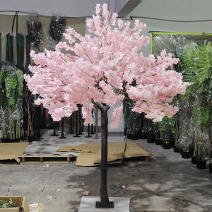 Arbre de fleurs artificielles en soie bon marché pour centre de table de mariage, Noël, rentrée scolaire - 5 cm, imperméable - Product Image 2