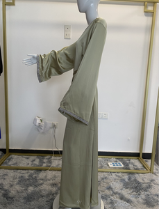 Venta al por mayor de nuevos estilos Hijab a juego Abaya mujeres musulmanas islámico Dubai Oriente Medio <span class=keywords><strong>Jijab</strong></span> mujeres vestidos musulmanes - Product Image 3