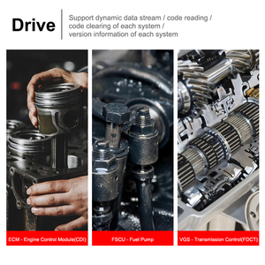 Scanner automobile complet <span class=keywords><strong>KW460</strong></span> pour Mercedes Benz, OBD2, diagnostic du moteur et du système complet, outils intelligents professionnels - Product Image 6
