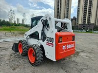 Minicargadora usada original Bobcat S300 con excelentes condiciones de trabajo, alta calidad, precio barato de fábrica a la venta