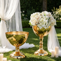 Centro de Mesa de Alambre Metálico de Alta Calidad y Duradero para Bodas, Mesa Principal, Recepción, Mesa de Postres, Decoración de Sala Modelo