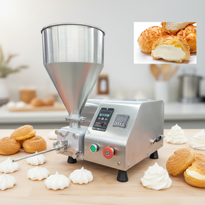 Máquina <span class=keywords><strong>Profesional</strong></span> para Rellenar con Mermelada y Crema, Múltiples Moldes para Hojaldre, Pastelería, Máquina Especial para Decorar Pasteles - Product Image 6