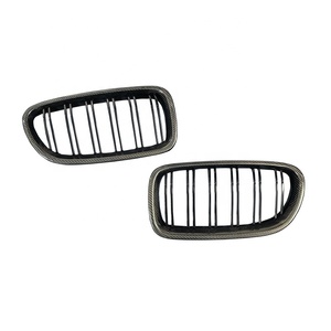 ชุดแต่งกระจังหน้าคาร์บอนไฟเบอร์แบบตาข่ายสำหรับรถยนต์ซีรีส์ 5 ปี 2009-2016 พร้อมเทคโนโลยีสุญญากาศและติดตั้งง่าย - Product Image 3