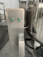 Homogénéisateur émulsifiant sous vide à commande par bouton 200L, avec cuves pour huile et eau et dispersion supérieure, pour la fabrication de cosmétiques